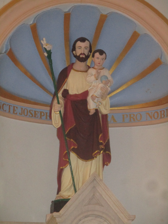 Who knew that baby Jesus had male-pattern baldness, obviously inherited