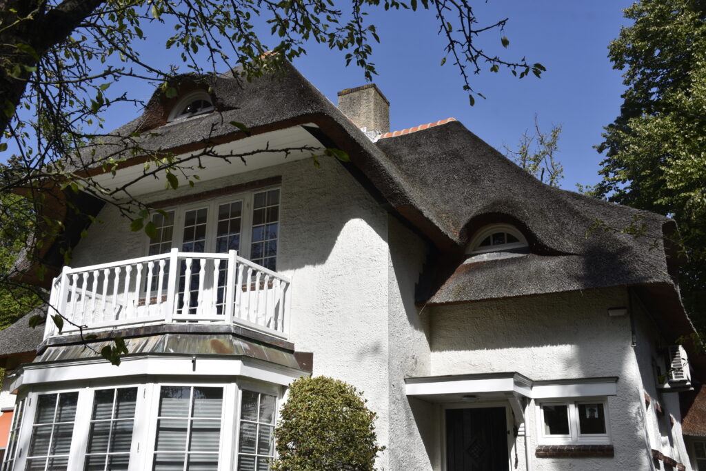 Thatched Roofed House